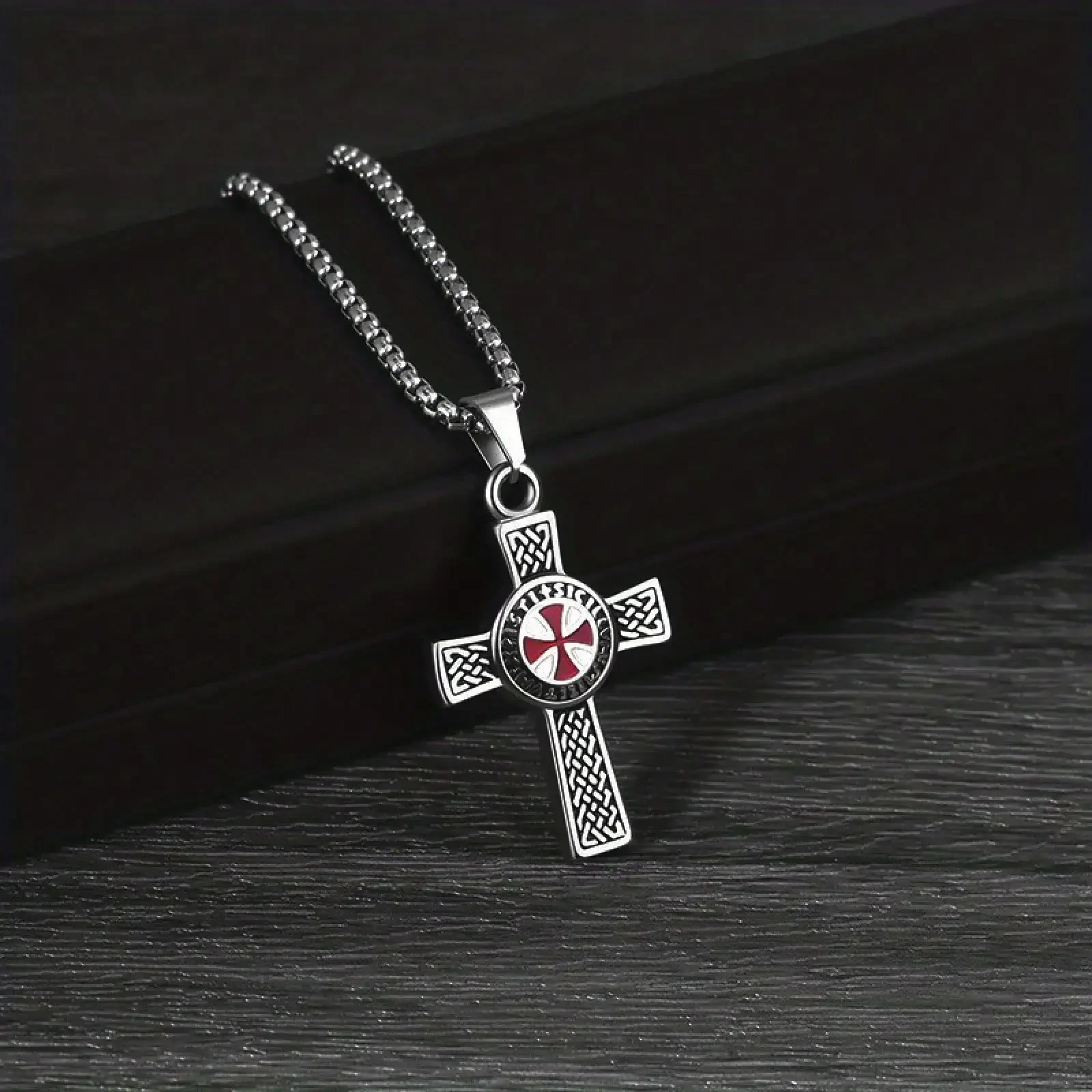 Men'S Accessories Jewelry Brands - 1 Piece Brand New Punk Red