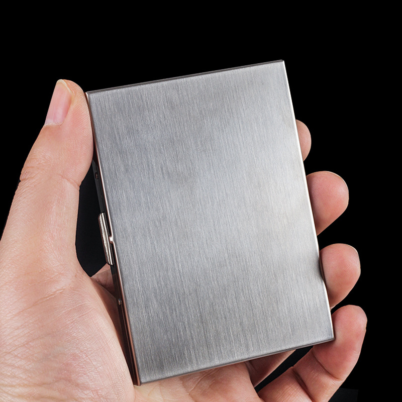 Men Accessories Collection - Stainless steel extended Stylish flip up