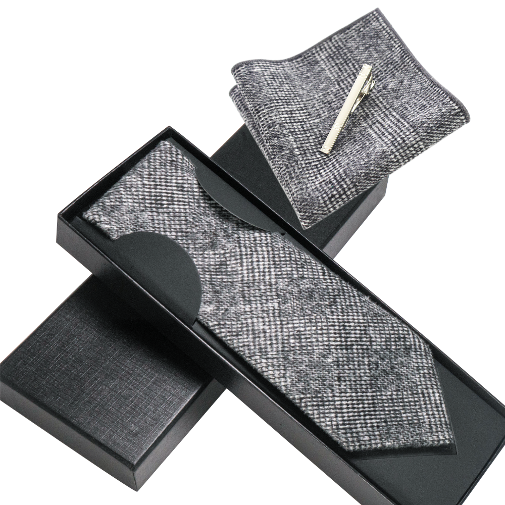 Men Accessories Gift Box - EASTEPIC Tie Sets Including Clips and