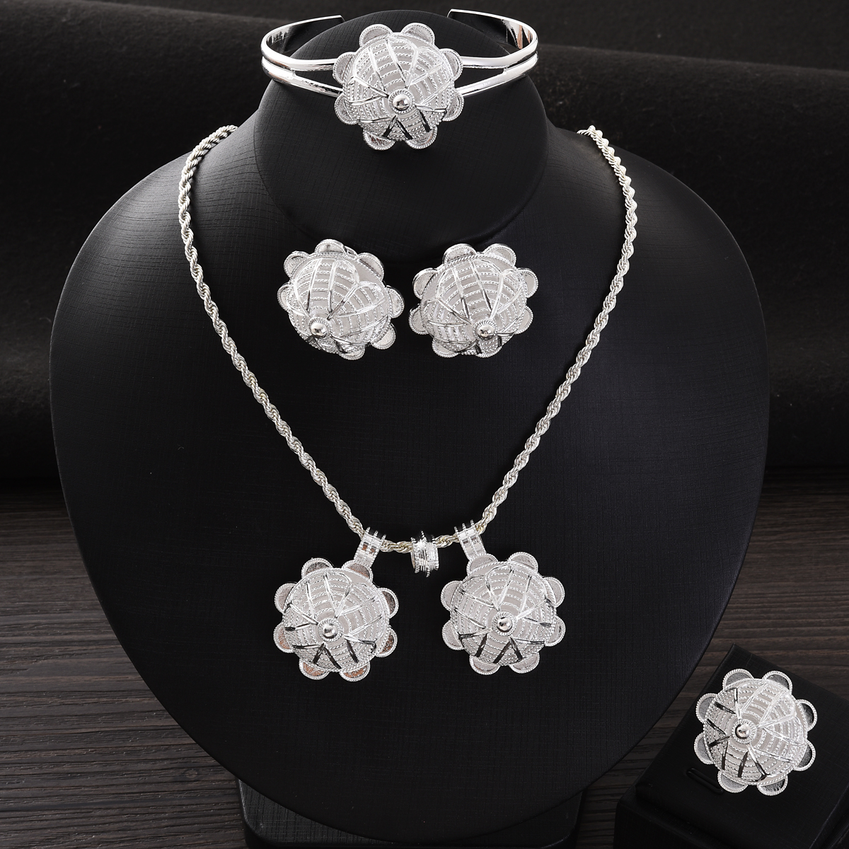 Africa Silver Color Jewelry Ac - Men'S Accessories Dubai ulasan dan harga