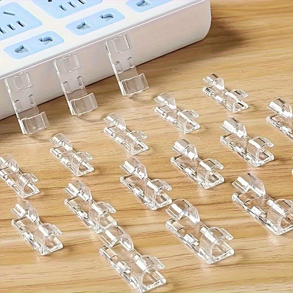 40pcs of Self-Adhesive Cable T - Tie Clip Set ulasan dan harga