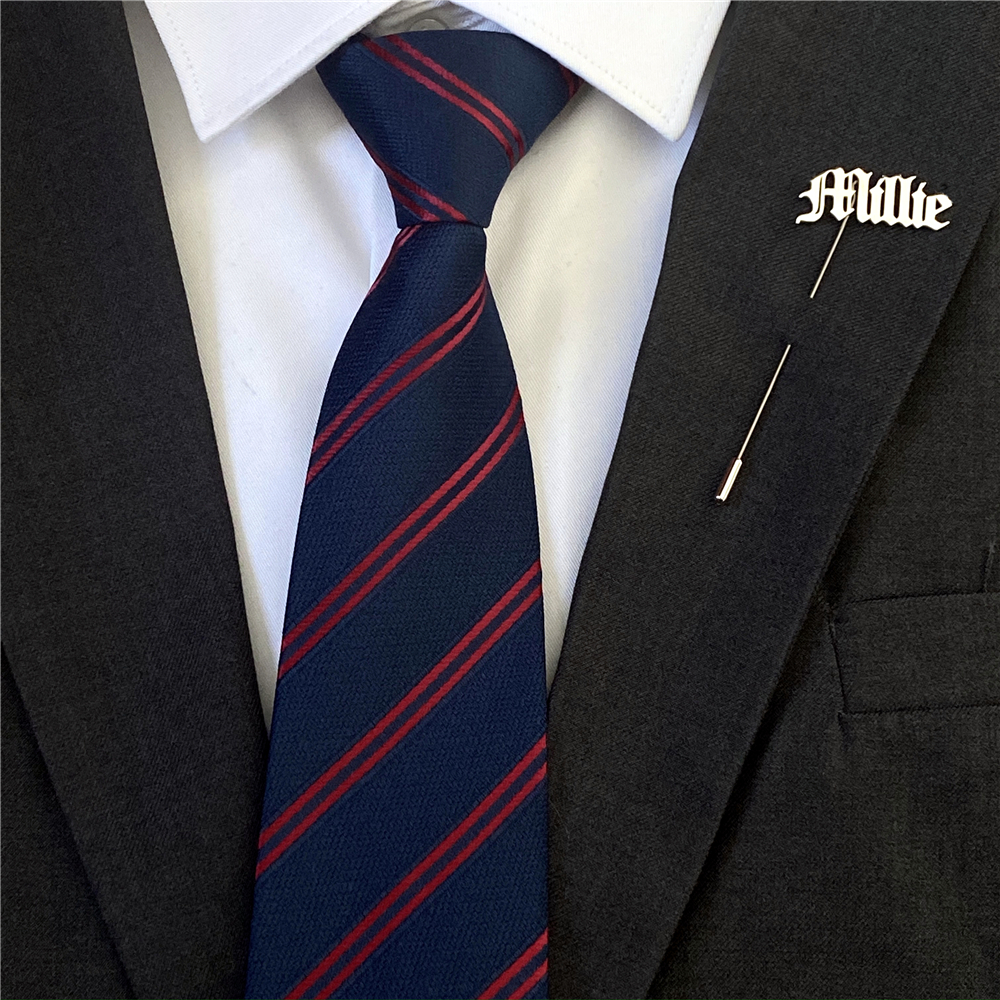 Personalized Men Lapel Pin Cus - Men Accessories Name ulasan dan harga