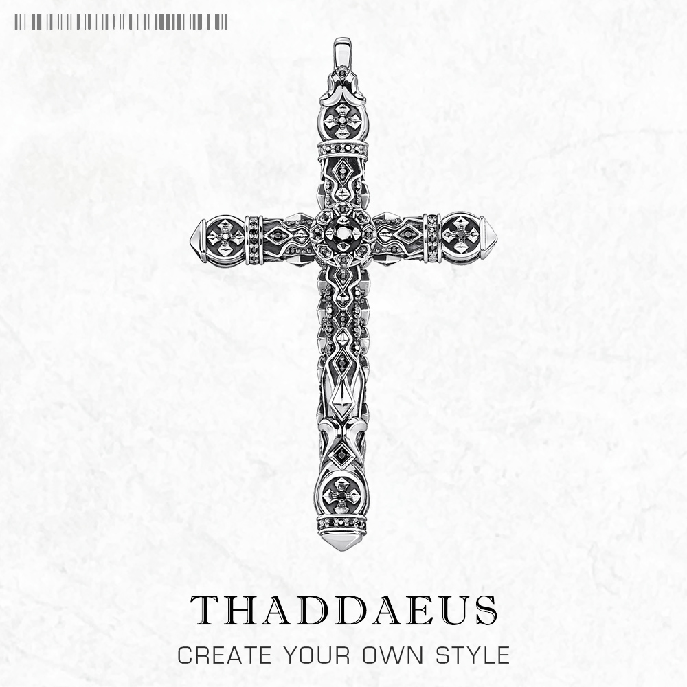 Richly Ornamented Cross Pendan - Men'S Accessories Jewelry Brands ulasan dan harga