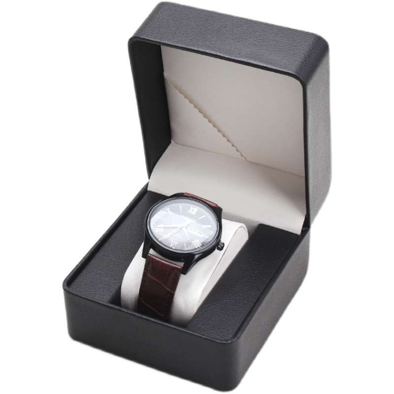 Watch Storage Box Pu Single Wa - Men Accessories Gift Box ulasan dan harga