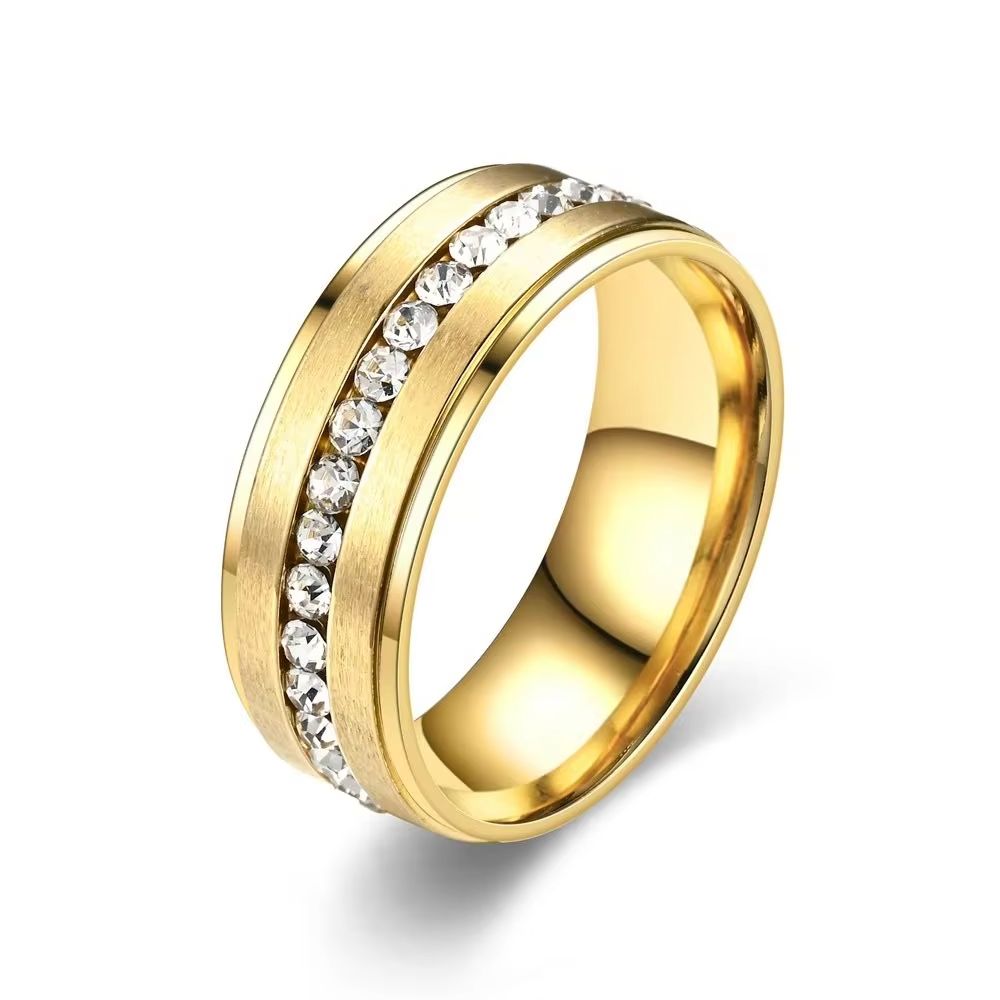 Stainless Steel Diamond Rings  - Men'S Accessories Gift Ideas ulasan dan harga