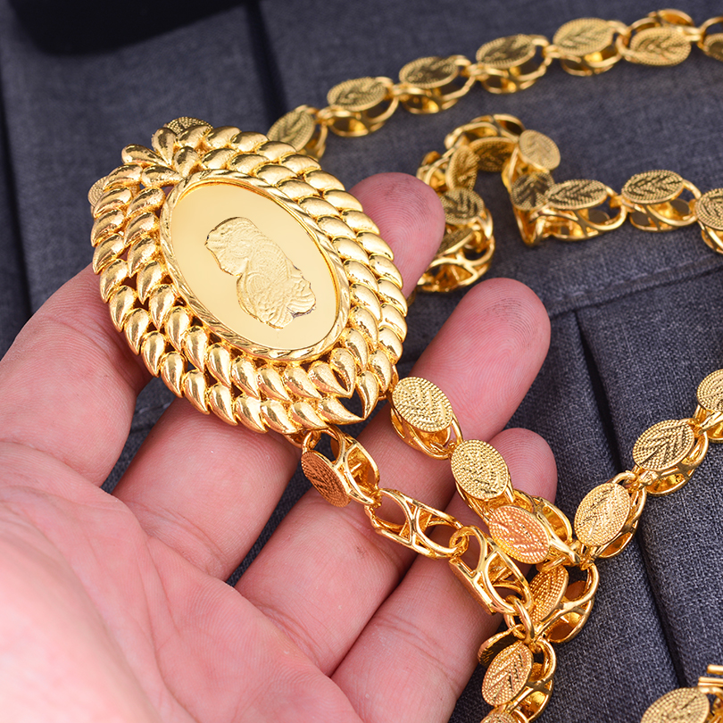 Dubai 24K Gold Color Jewelry S - Men'S Accessories Dubai ulasan dan harga