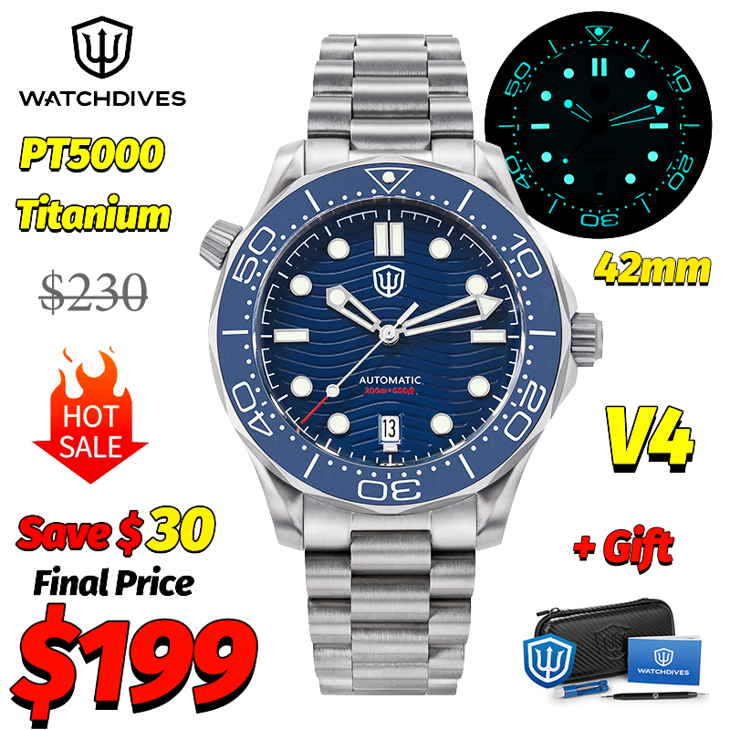 Watchdives WD007 V4 007 NTTD M - Men Accessories Jewelry ulasan dan harga