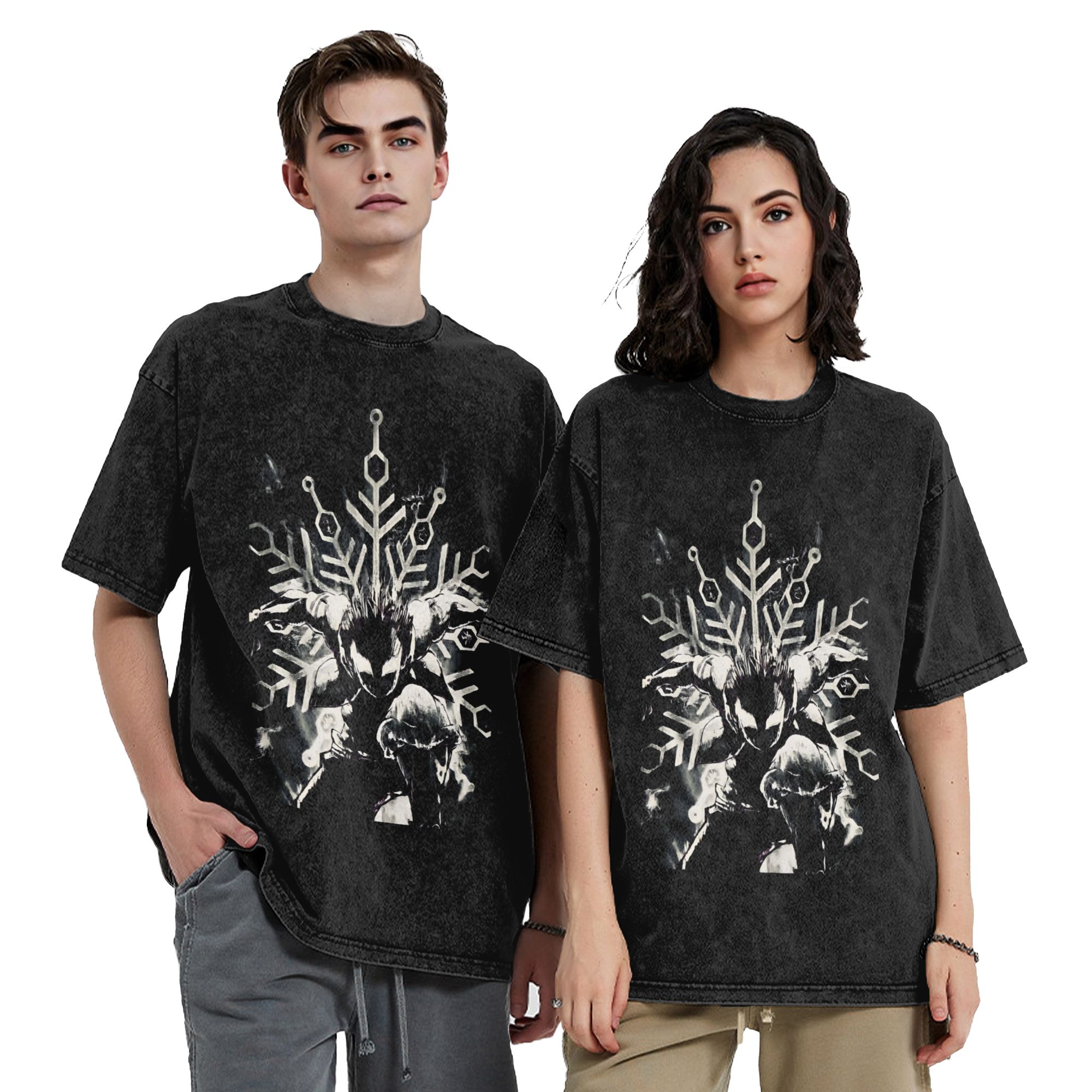 Retro D-Demons Slayers Tshirt  - Men'S Accessories Gift Ideas ulasan dan harga