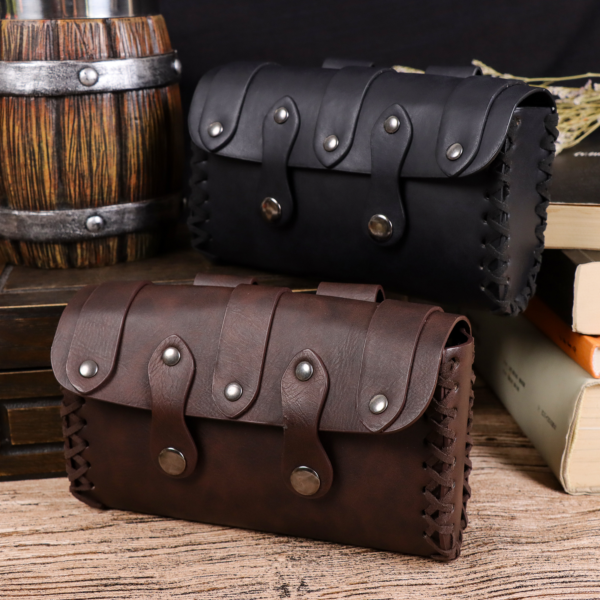 Medieval Waist Pack Vintage Be - Medieval Men'S Accessories ulasan dan harga