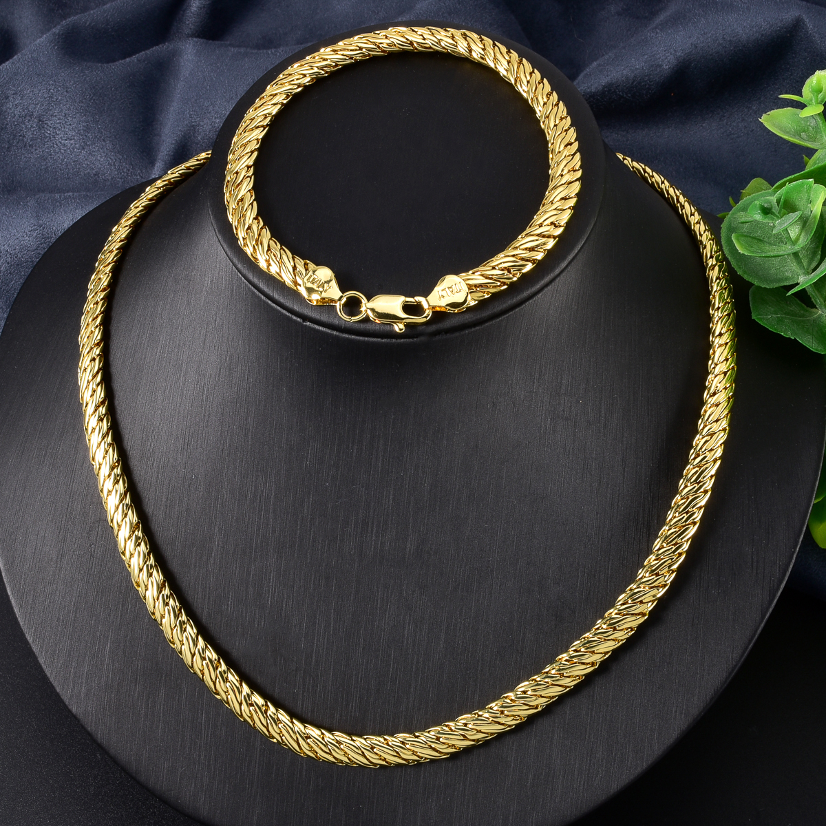 Trendy Copper Necklace Bracele - Men'S Accessories Dubai ulasan dan harga