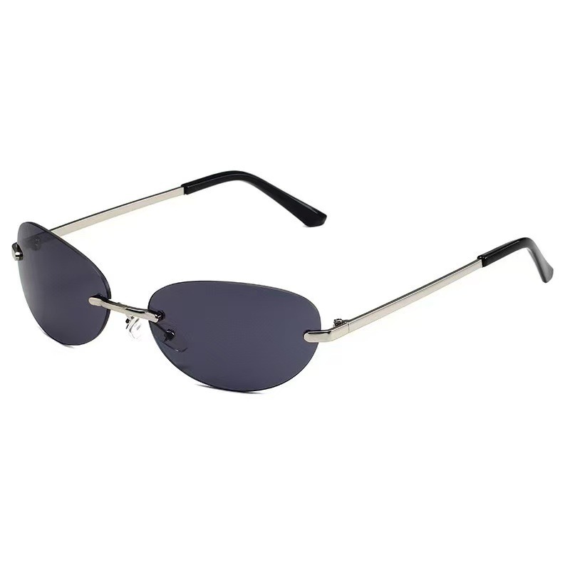 Rimless Oval Sunglasses Women  - Men'S Accessories Glasses ulasan dan harga