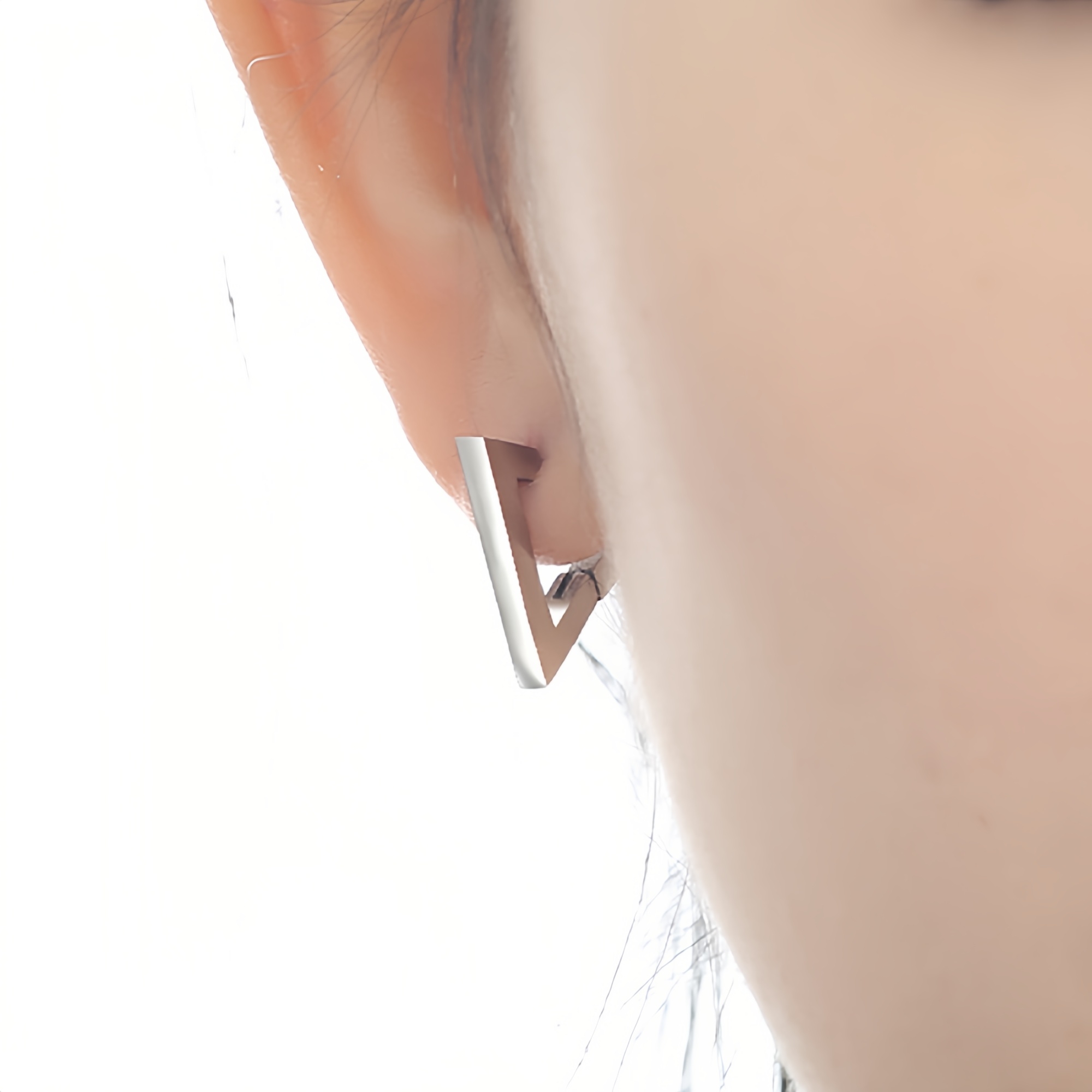 Polished Triangle Geometry Sta - Men'S Accessories Trends 2025 ulasan dan harga