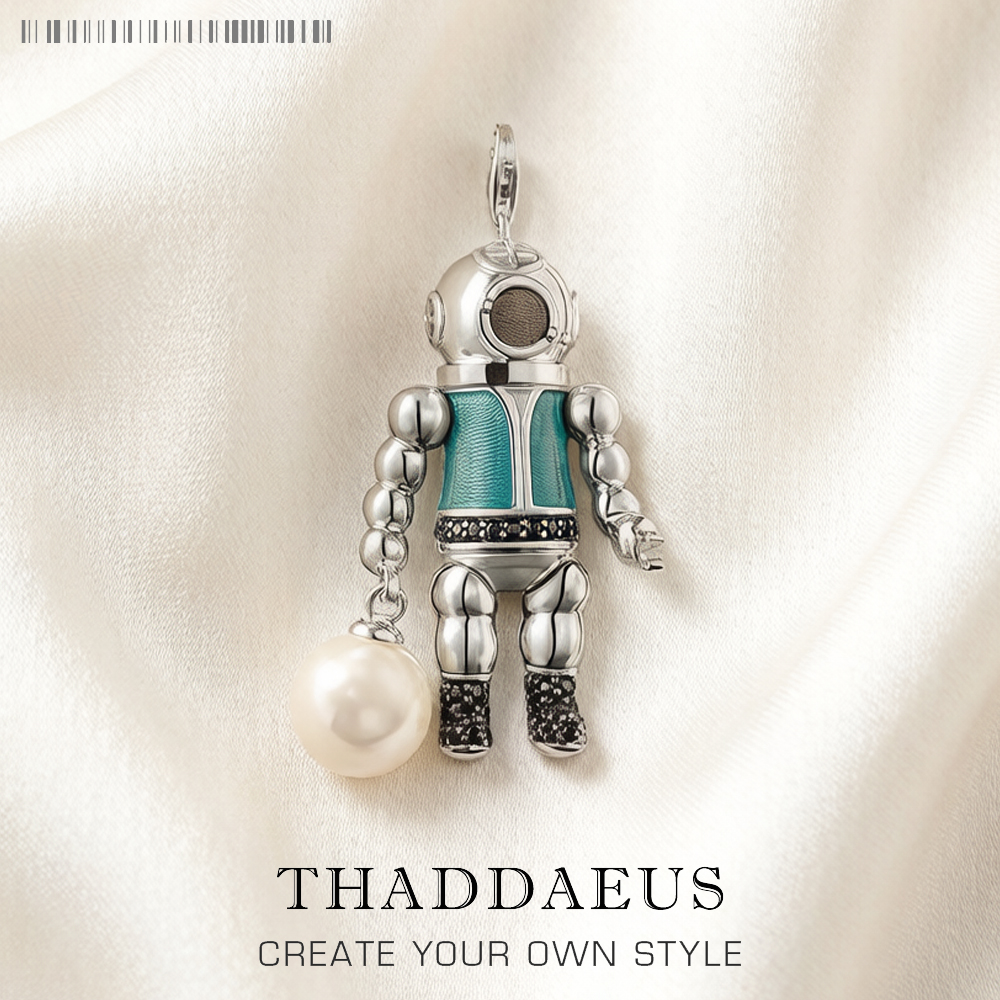 Pendant Aquanaut Diver Aliens  - Men'S Accessories Jewelry Brands ulasan dan harga
