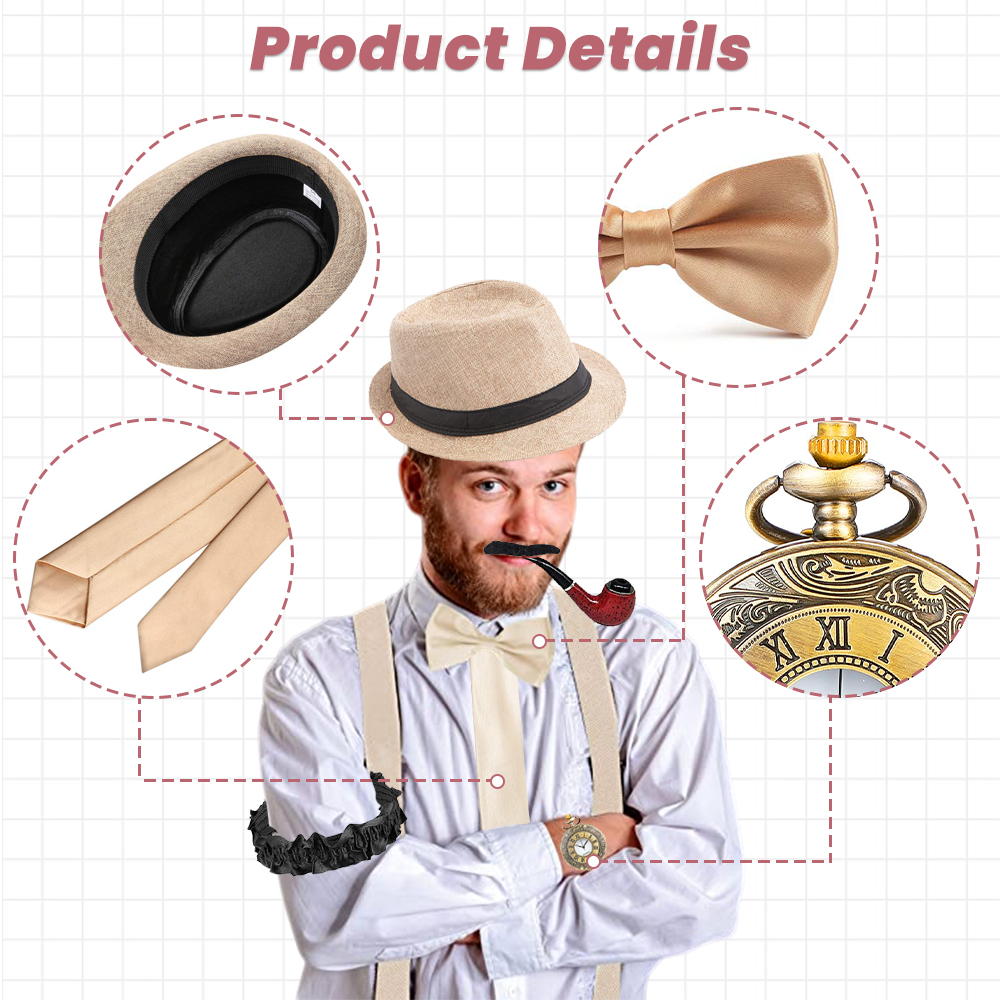 1920s Mens Costume Accessories - Men'S Accessories In The 1920S ulasan dan harga