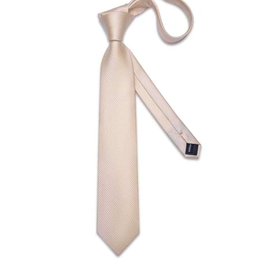 Plaid Ties for Men Silk Checke - Tie Clip Set ulasan dan harga