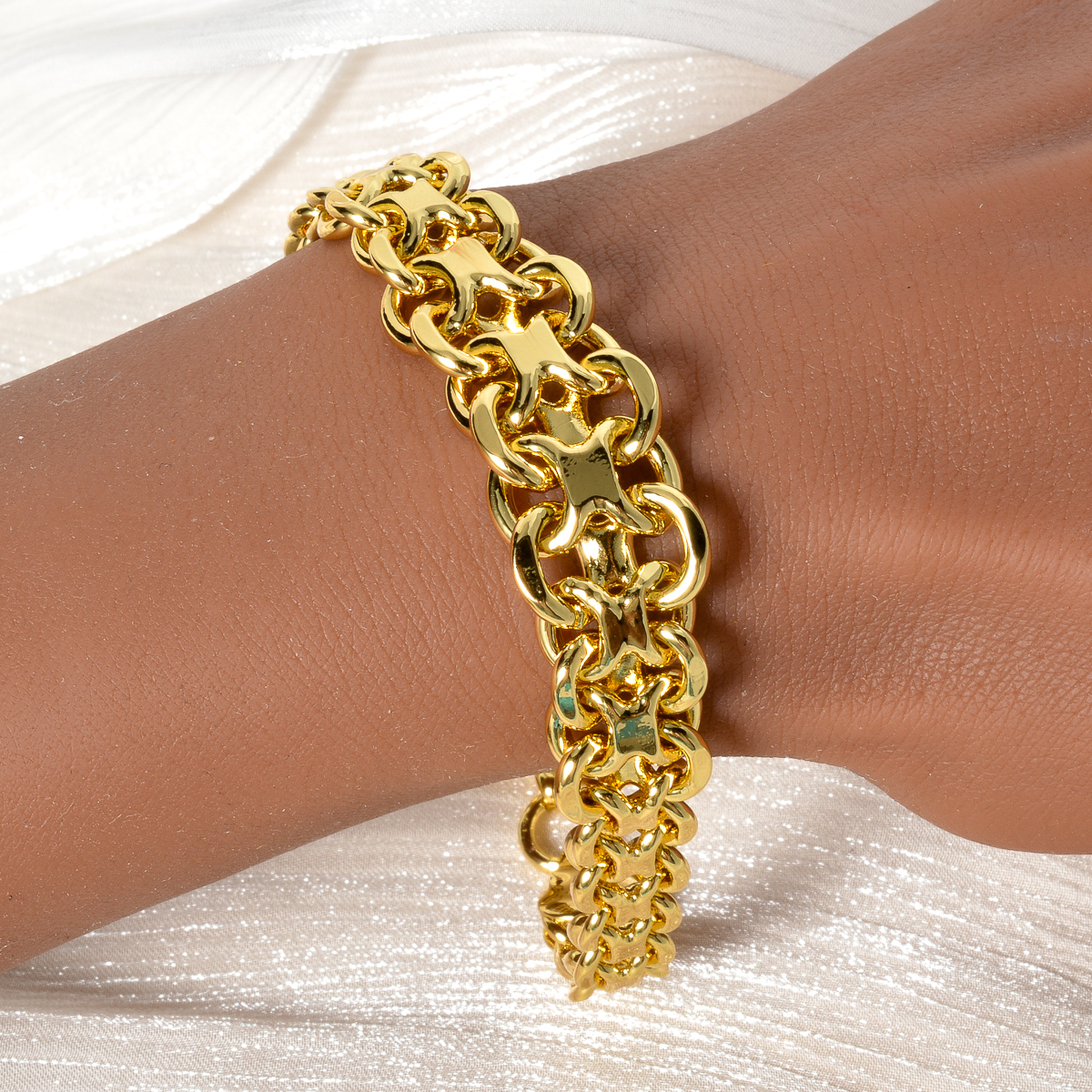 Sunny Luxury 18k Gold Plated G - Men'S Accessories Dubai ulasan dan harga
