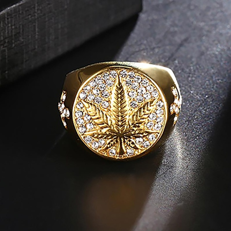 New 2025 Metal Glossy Rings fo - Men'S Accessories Jewelry Sale ulasan dan harga