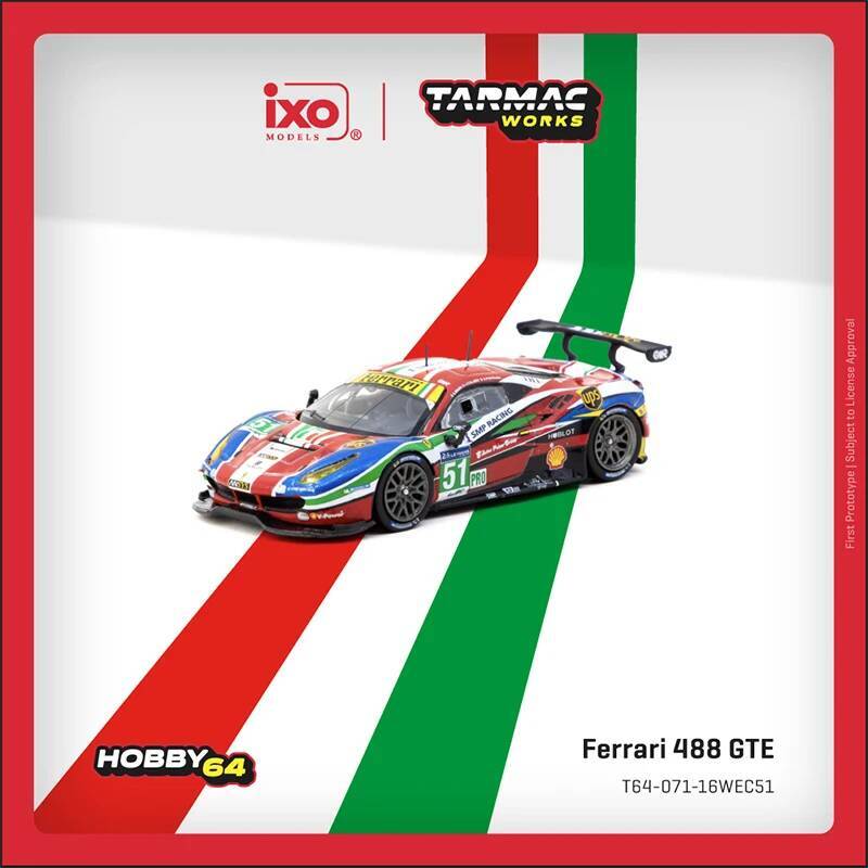 In Stock Tarmac Works 1:64 488 - Men Accessories Collection ulasan dan harga