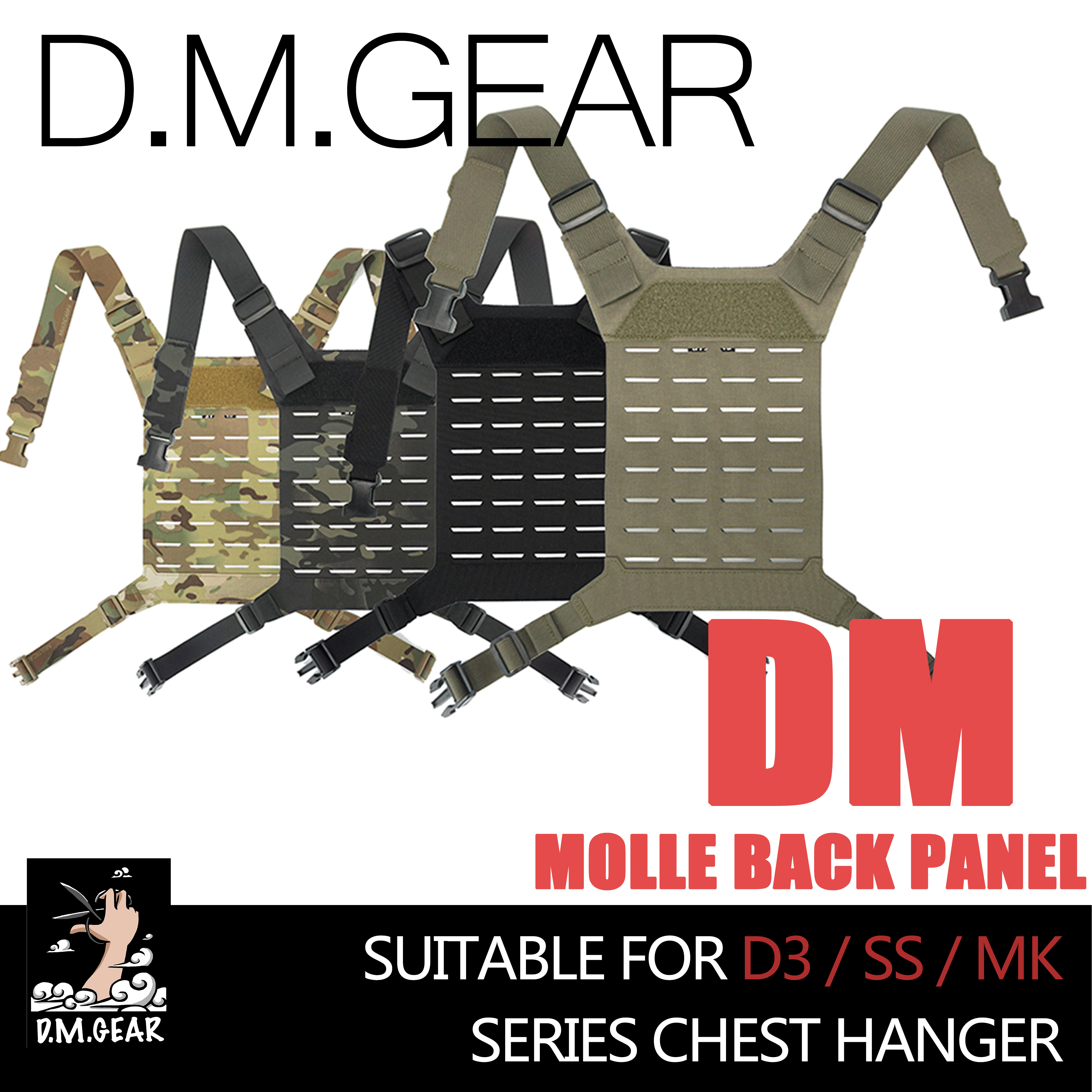 DMGear MOLLE Backplane D3 SS M - Men Accessories Mk ulasan dan harga