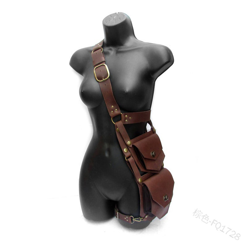 Medieval Pouch Bag Belt Leathe - Medieval Men'S Accessories ulasan dan harga