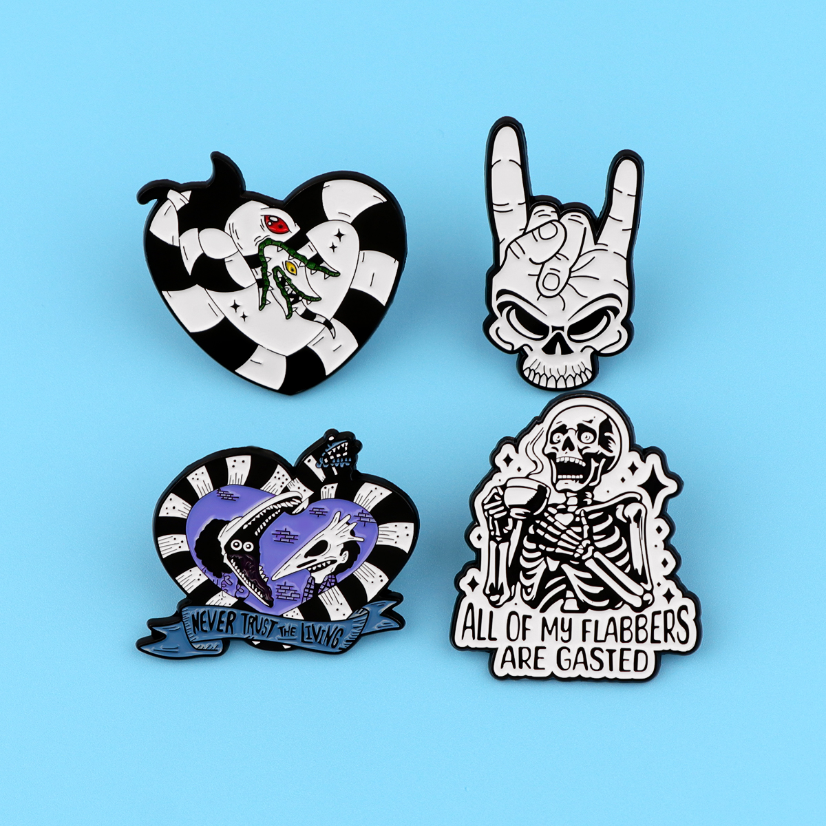 Halloween Snake Enamel Pin Bad - Men Accessories Jewelry ulasan dan harga