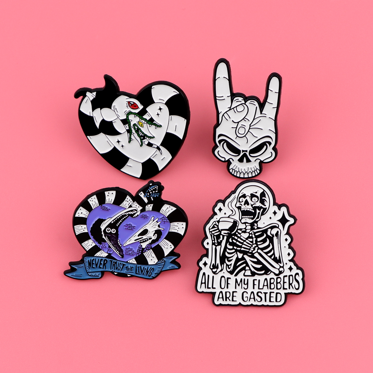 Halloween Snake Enamel Pin Bad - Men Accessories Jewelry ulasan dan harga
