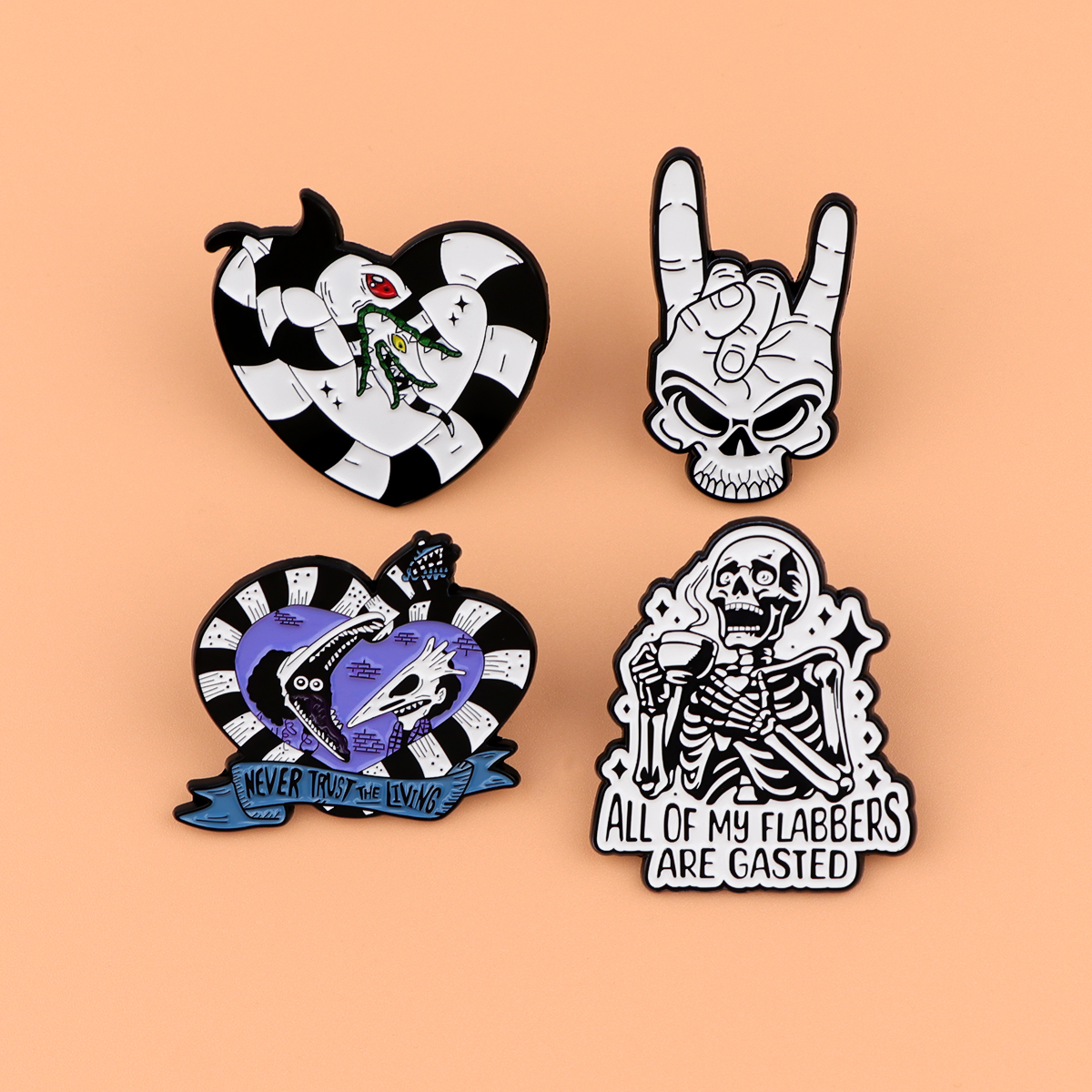 Halloween Snake Enamel Pin Bad - Men Accessories Jewelry ulasan dan harga