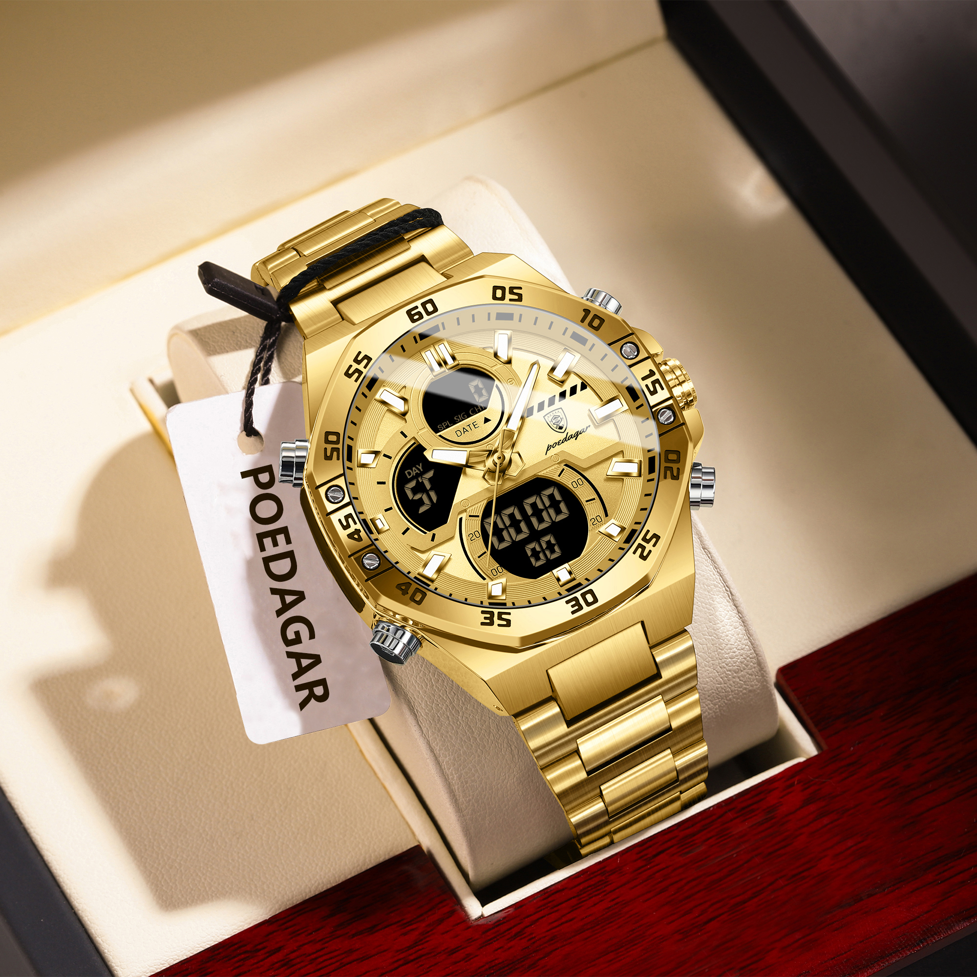POEDAGAR Sport Men Watch LED W - Men Accessories Jewelry ulasan dan harga