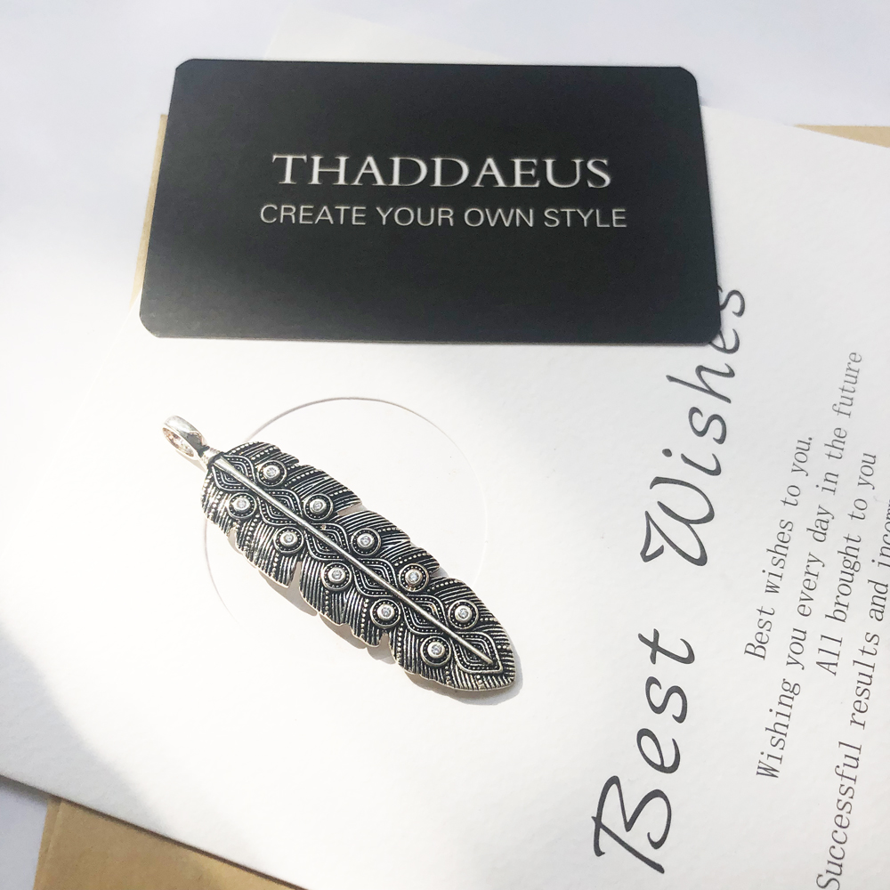 Pendant Eagle Feather,Brand Fa - Men'S Accessories Jewelry Brands ulasan dan harga