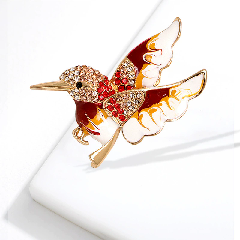 1Pc Exquisite Bird Brooch for  - Men'S Accessories Trends 2025 ulasan dan harga