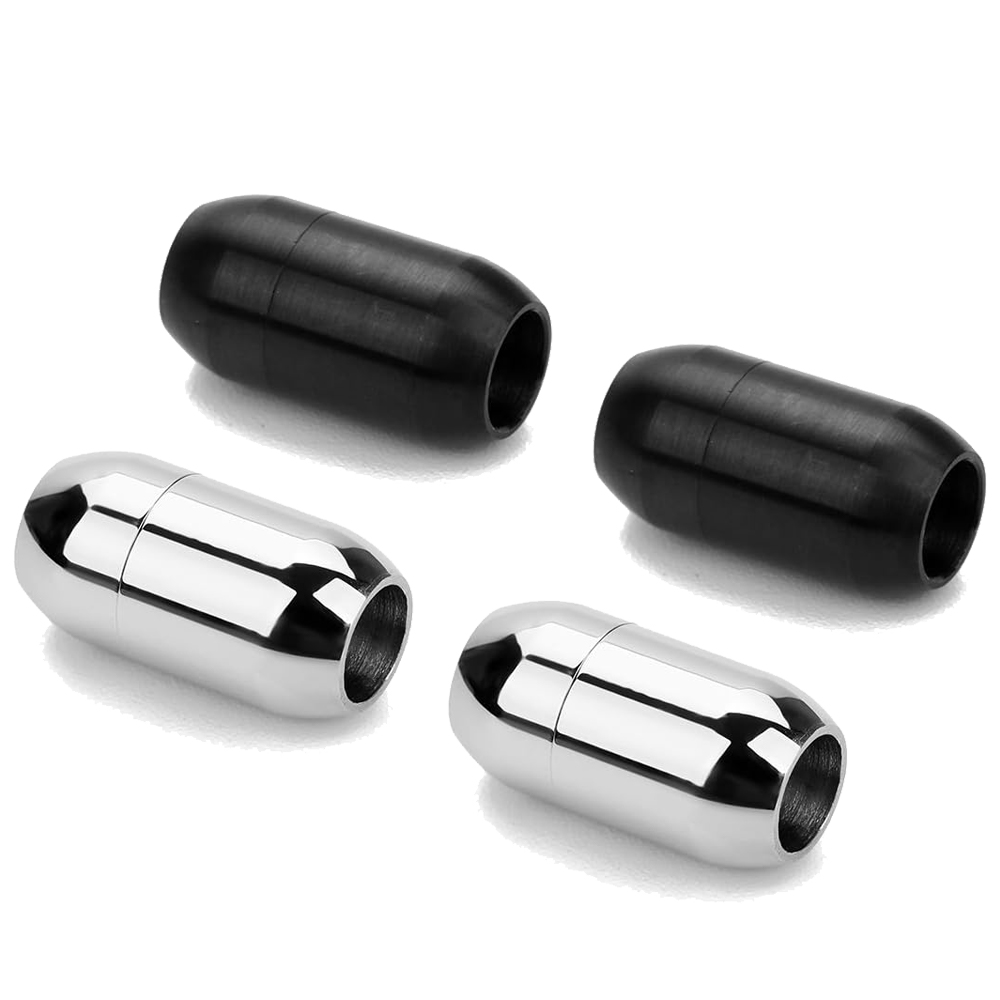 2pcs Stainless Steel Magnetic  - Men Accessories Necklace ulasan dan harga