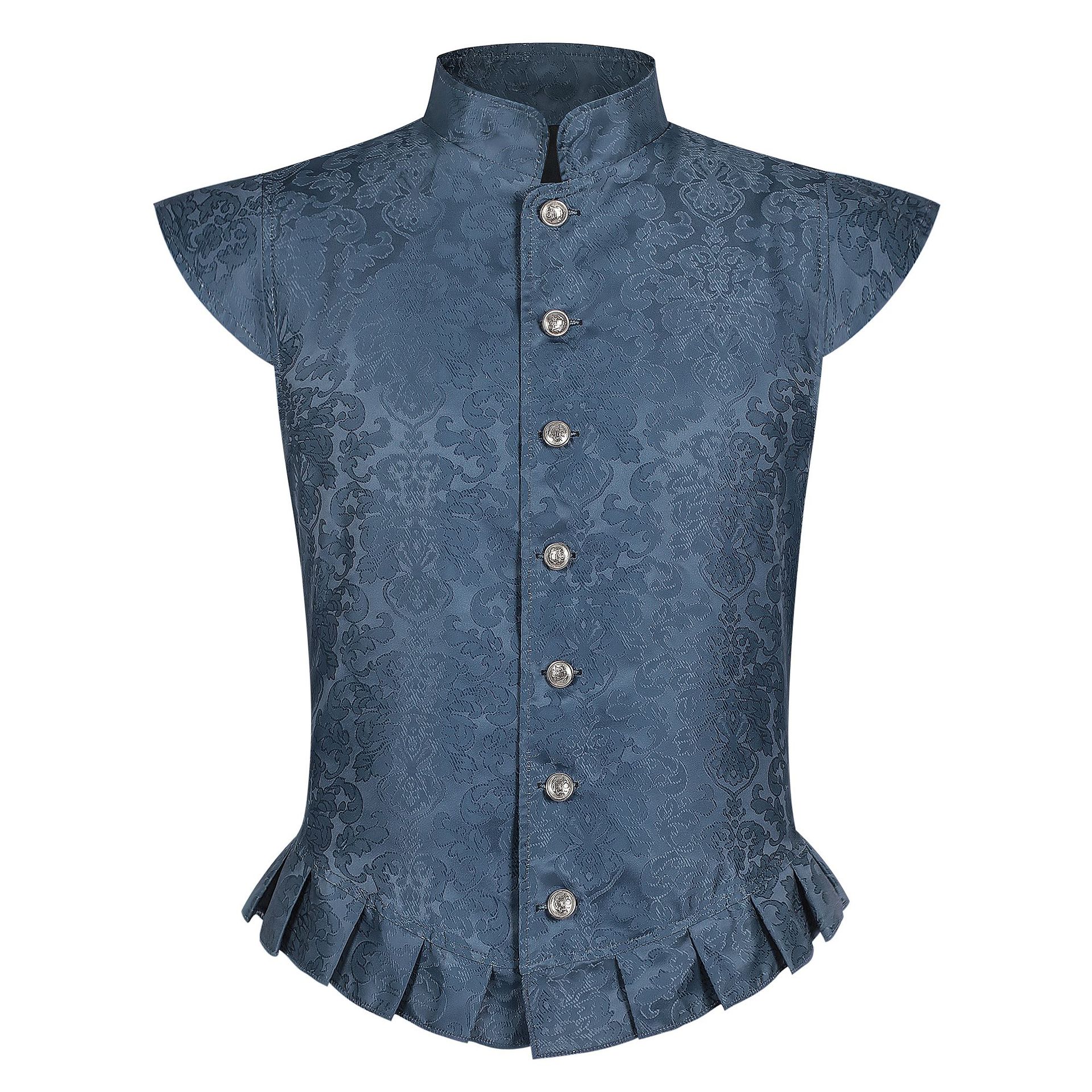 Vintage Men's Jacquard Vest Me - Medieval Men'S Accessories ulasan dan harga