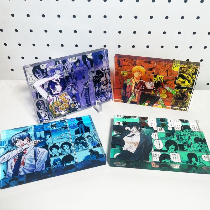 Chainsaw Man Acrylic Block Des - Men Accessories Collection ulasan dan harga
