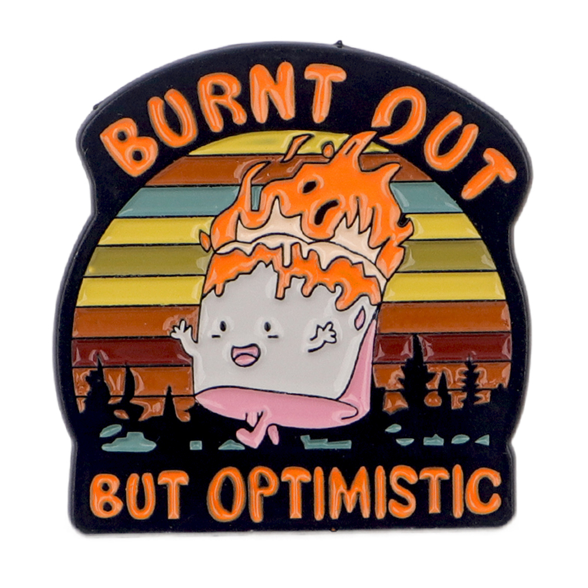 Fire Badges Enamel Pin Brooche - Men Accessories Jewelry ulasan dan harga