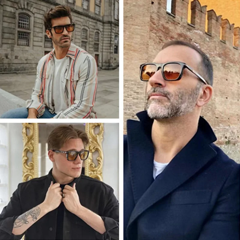 New Square Sunglasses For Men  - Men'S Accessories Glasses ulasan dan harga