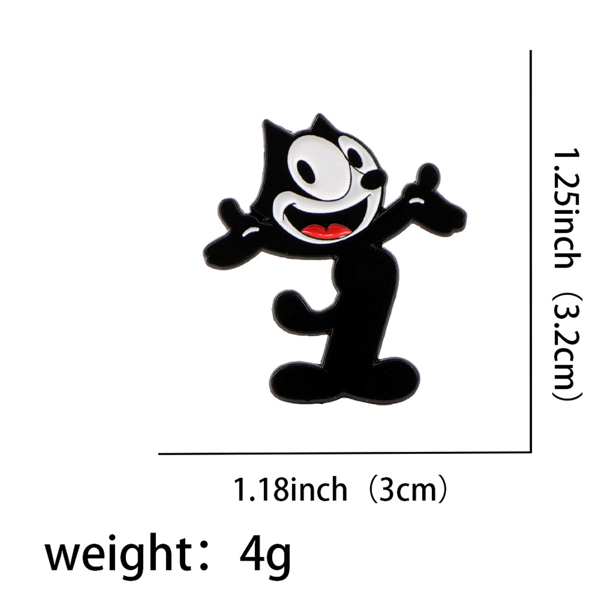 Cute Cartoon Animal Enamel Pin - Men Accessories Jewelry ulasan dan harga
