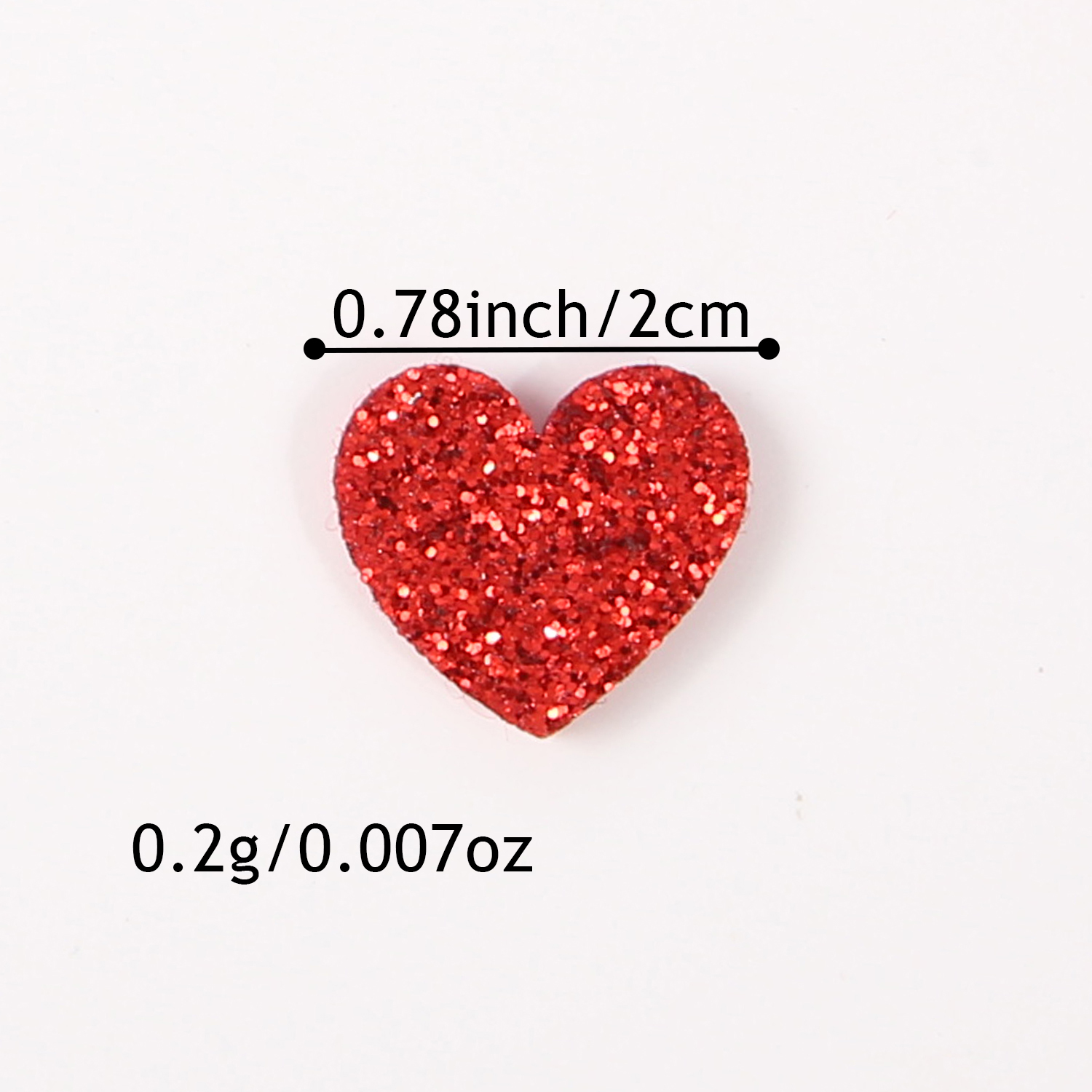 30pcs Glitter Sequins Mini Hea - Men Accessories Gift Box ulasan dan harga