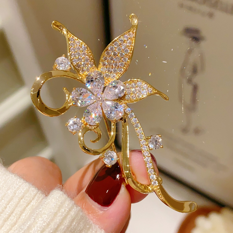 1Pc Vibrant Flower Brooch for  - Men'S Accessories Trends 2025 ulasan dan harga