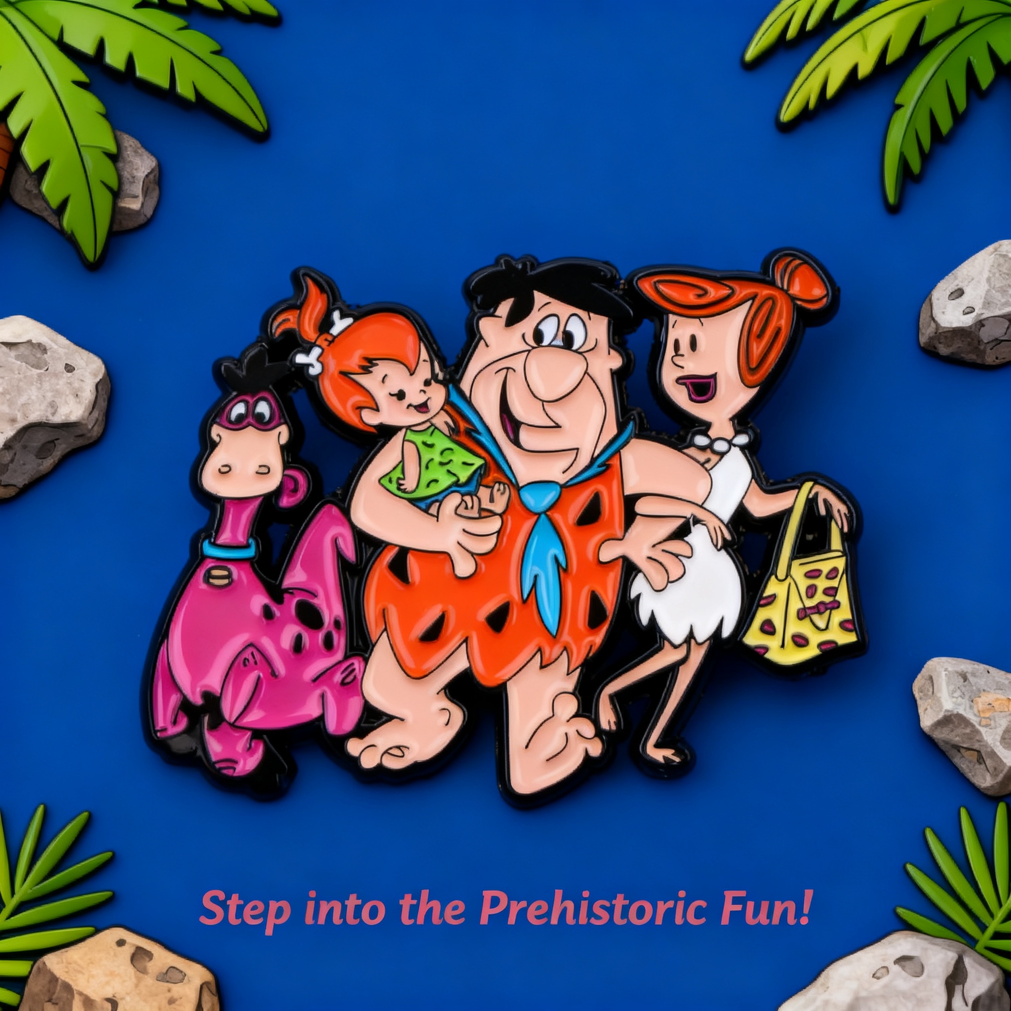 Cartoon Dinosaur Enamel Pin Ba - Men Accessories Jewelry ulasan dan harga