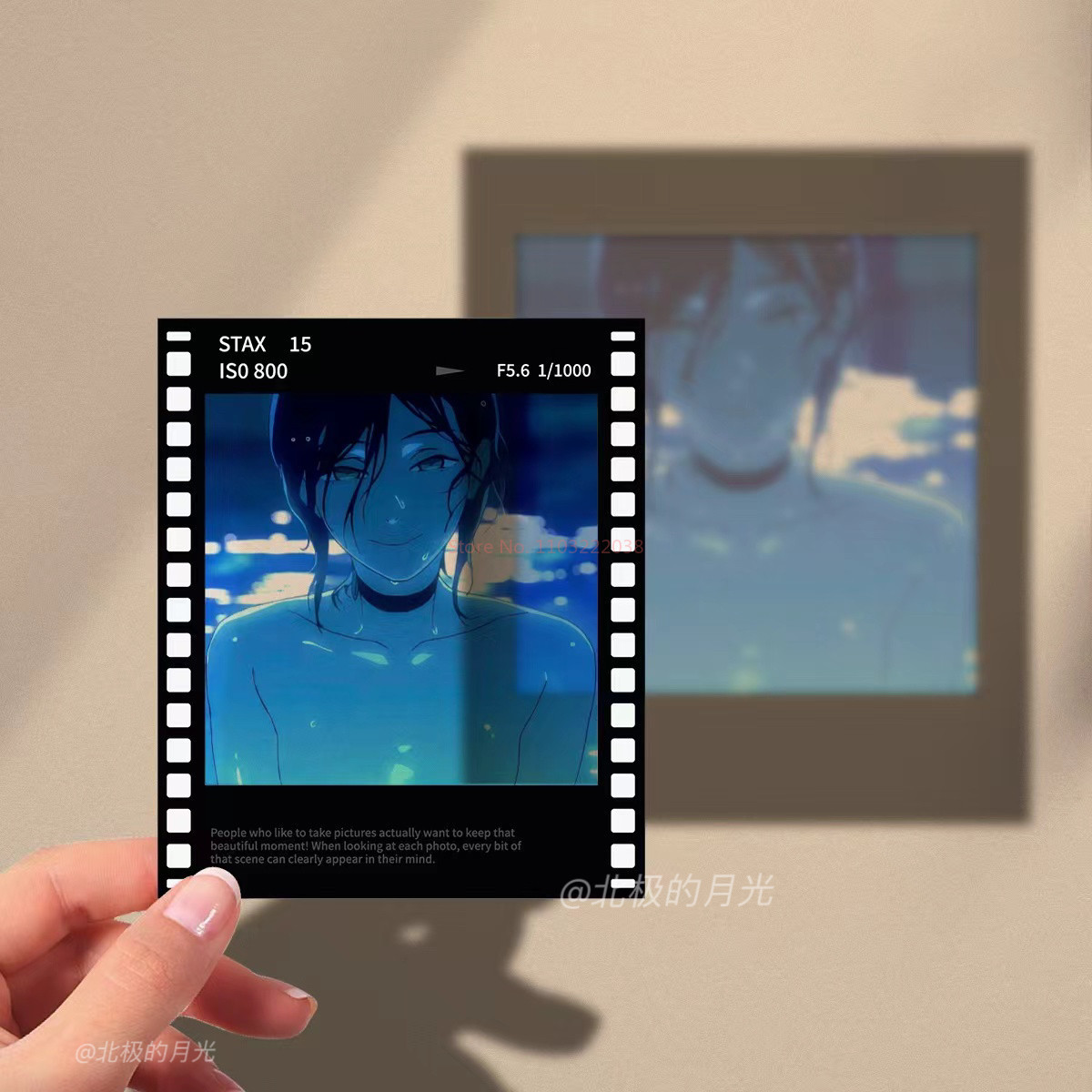 Chainsaw Man Reze Arc Polaroid - Men Accessories Collection ulasan dan harga