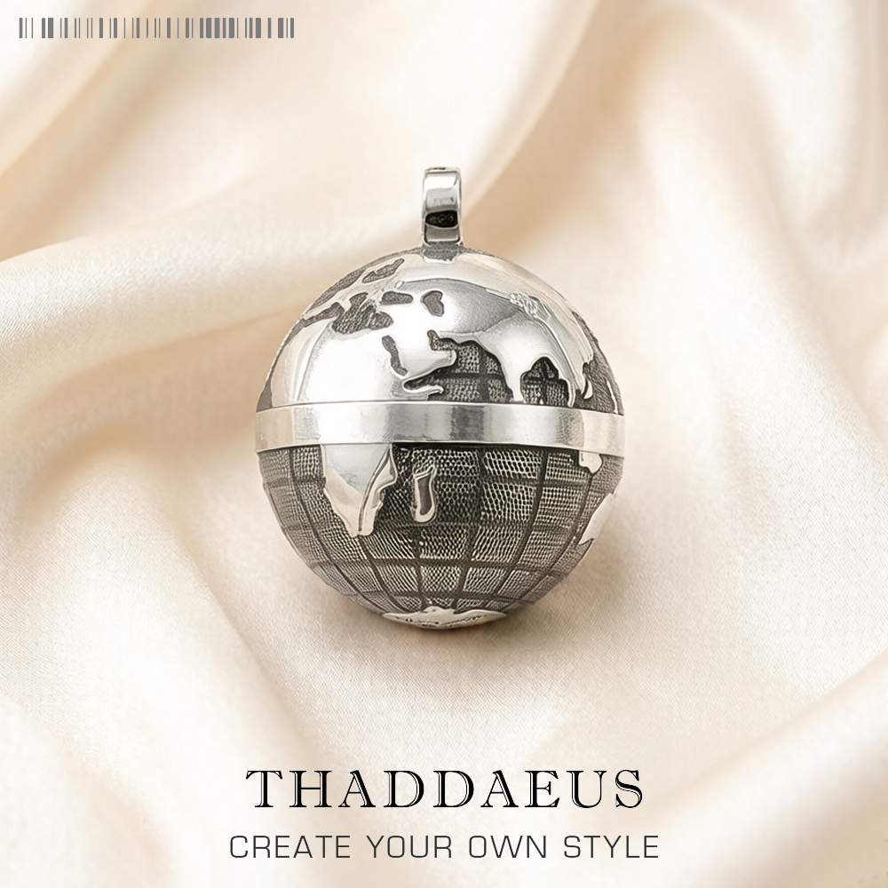 Pendant Gray Globe,Brand New F - Men'S Accessories Jewelry Brands ulasan dan harga