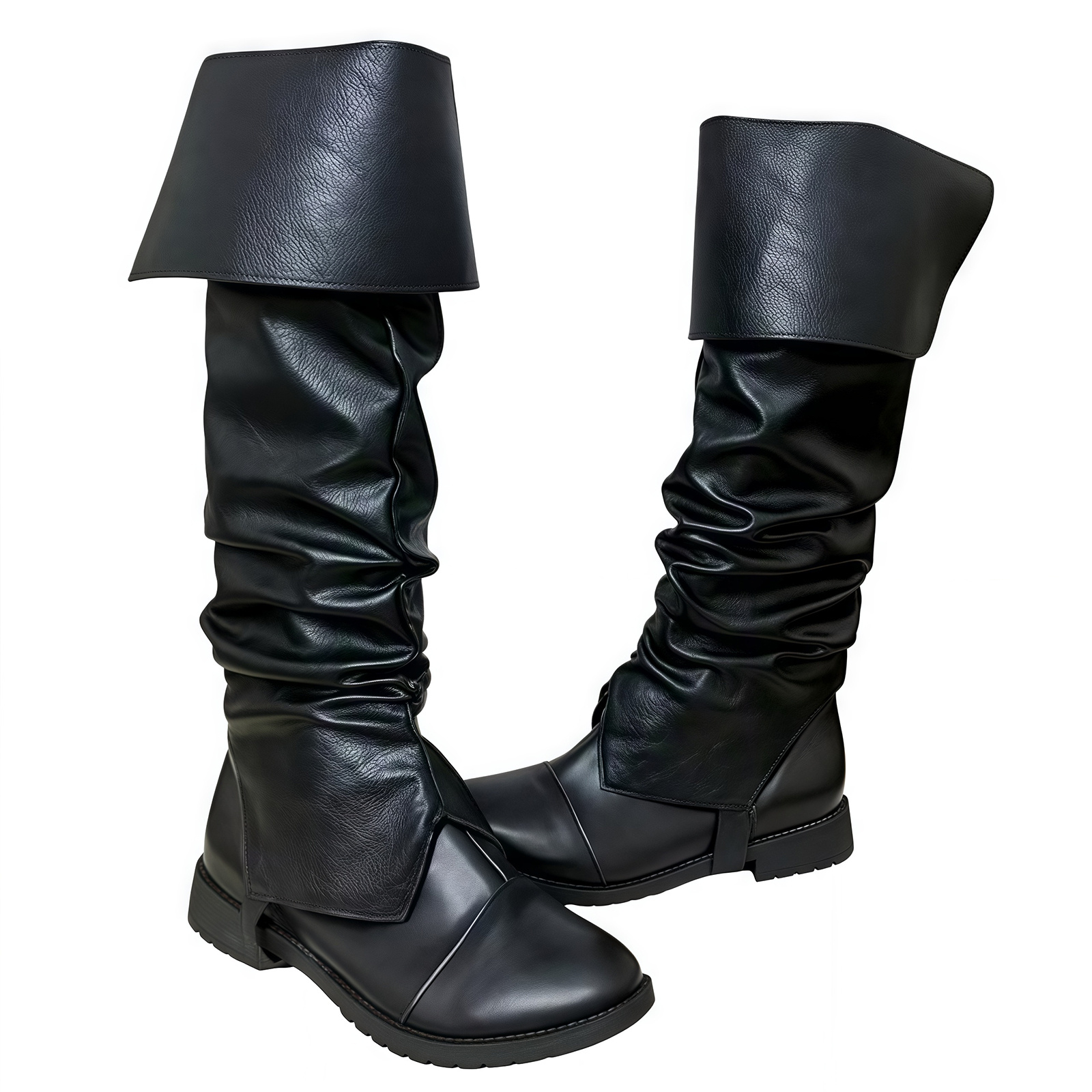 Medieval Pirate Boot Covers Ad - Medieval Men'S Accessories ulasan dan harga