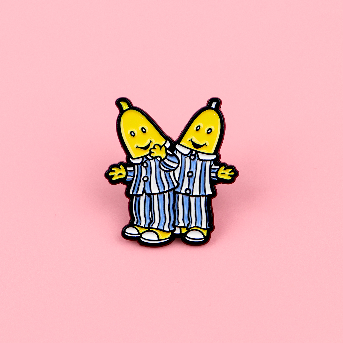 Funny Pajama Banana Man Enamel - Men Accessories Jewelry ulasan dan harga