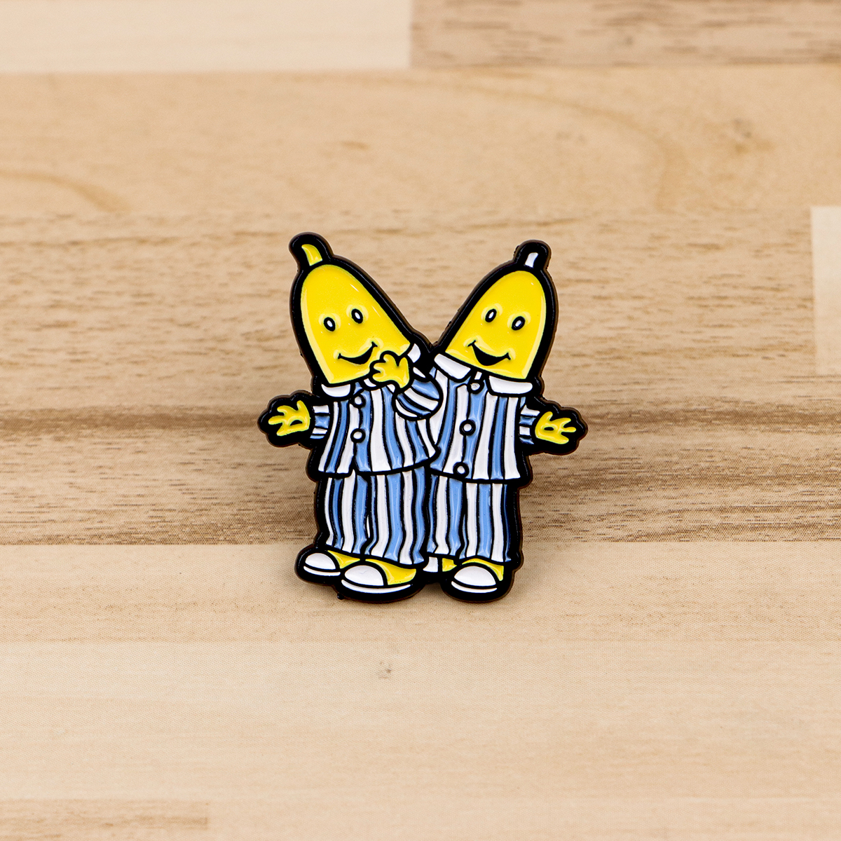 Funny Pajama Banana Man Enamel - Men Accessories Jewelry ulasan dan harga