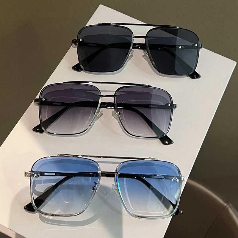 Square Sunglasses Men Metail F - Men'S Accessories Glasses ulasan dan harga