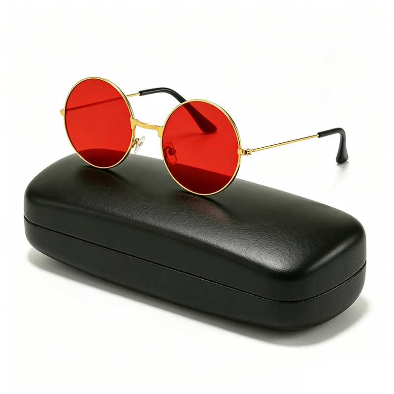Classic Vintage Round Frame Su - Men'S Accessories Glasses ulasan dan harga