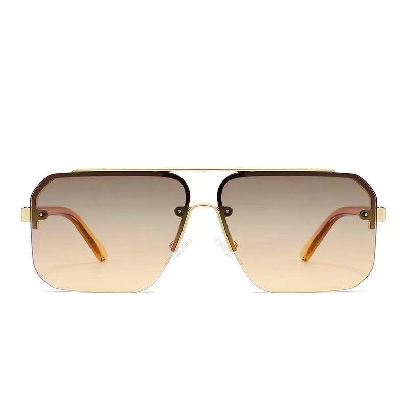 New Gradient Half-frame Sungla - Men'S Accessories Glasses ulasan dan harga