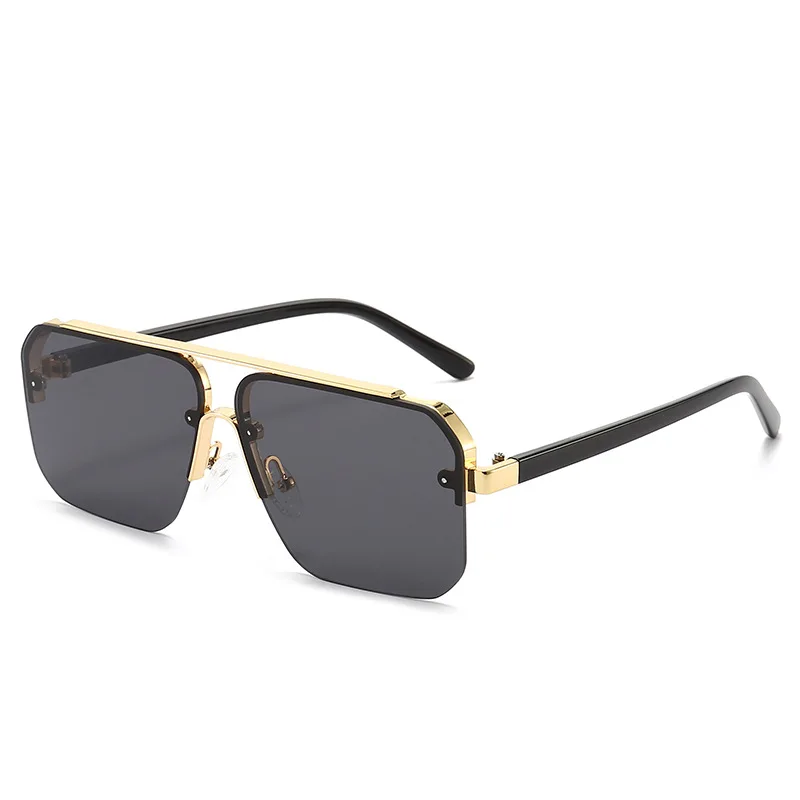 New Gradient Half-frame Sungla - Men'S Accessories Glasses ulasan dan harga