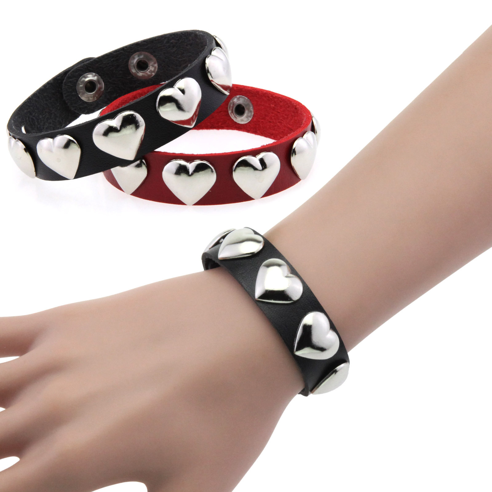 Heart Punk Cool Bracelet For W - Men'S Accessories Trends 2025 ulasan dan harga