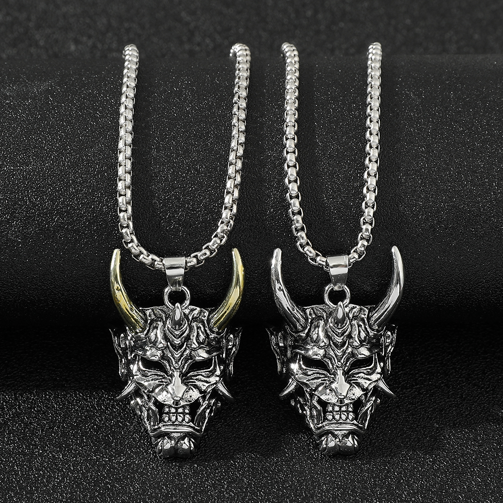 Handsome Rascal Ghost Mask Pen - Men Accessories Necklace ulasan dan harga